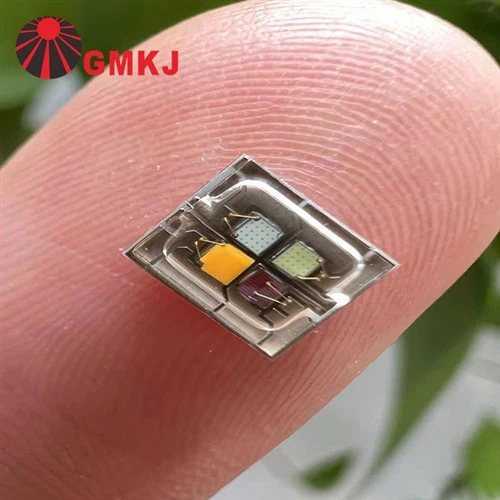 5050 RGB RGBW SMD LED s plochou skleněnou čočkou